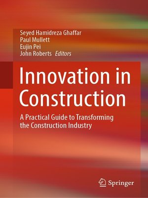 cover image of Innovation in Construction